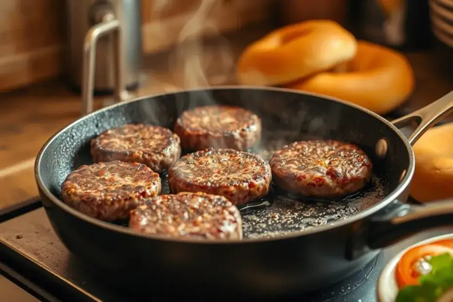 Zdjęcie Ile smażyć hamburgery, aby były soczyste i pełne smaku?